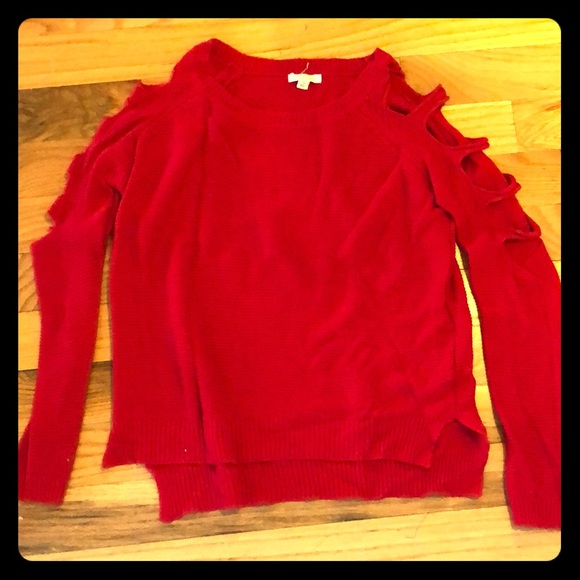 Sweaters | Sexy Red Sweater | Poshmark